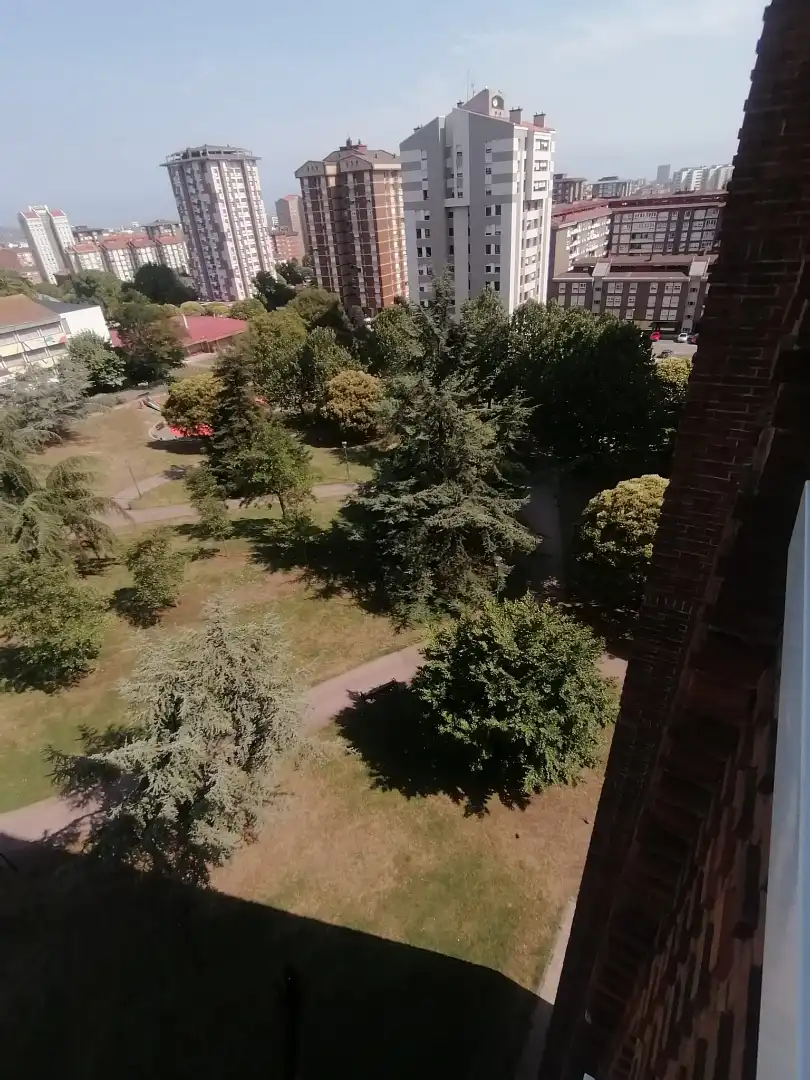 Exterior view of Flat for rent in Gijón   with Heating, Parquet flooring and Furnished