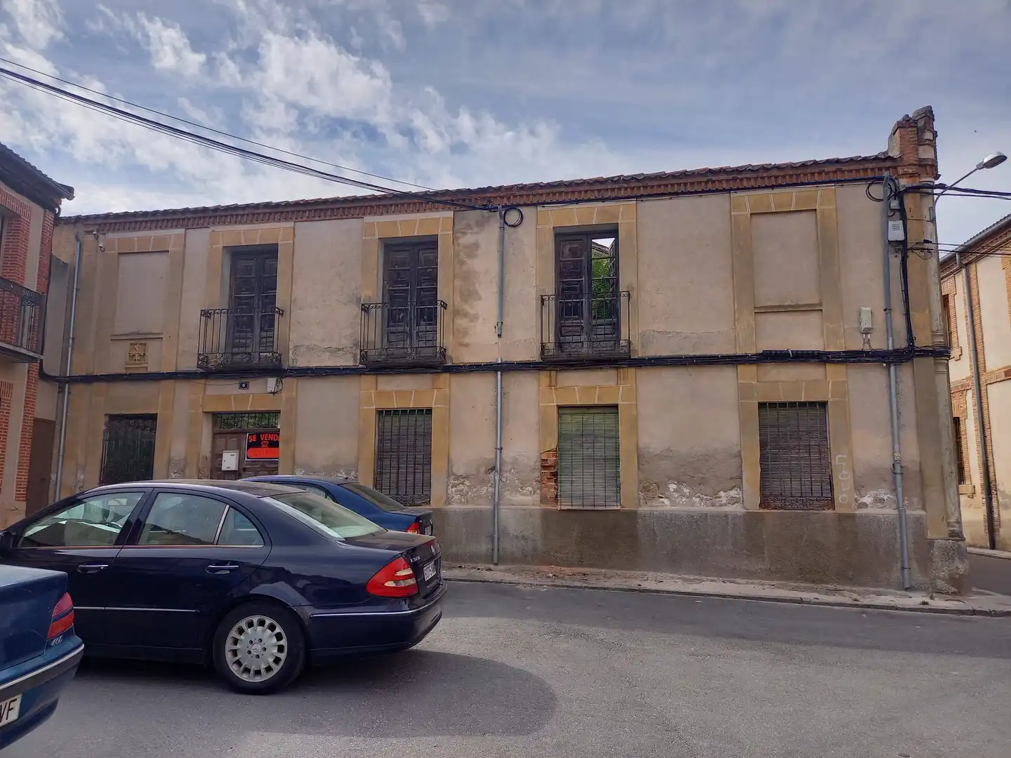 Vista exterior de Casa o chalet en venta en Fuentepelayo con Balcón