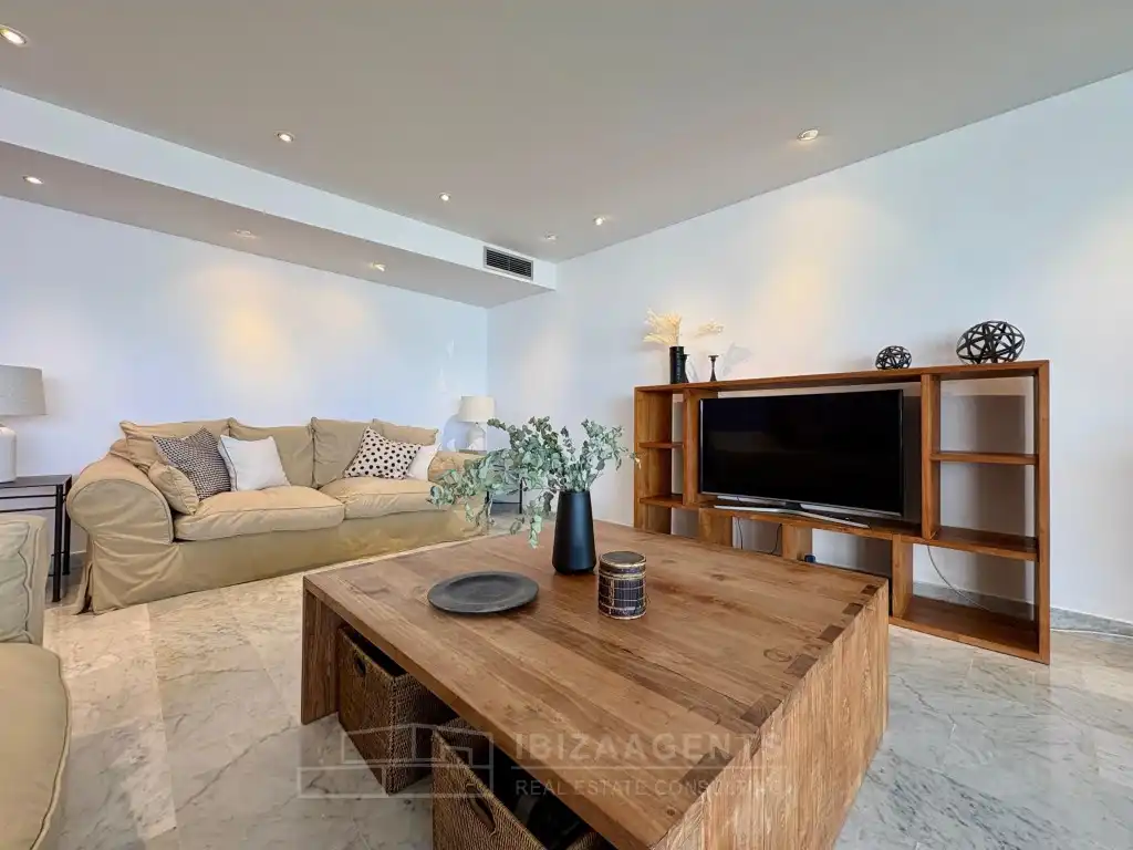 Sala de estar de Apartamento de alquiler en Eivissa con Aire acondicionado, Terraza y Amueblado