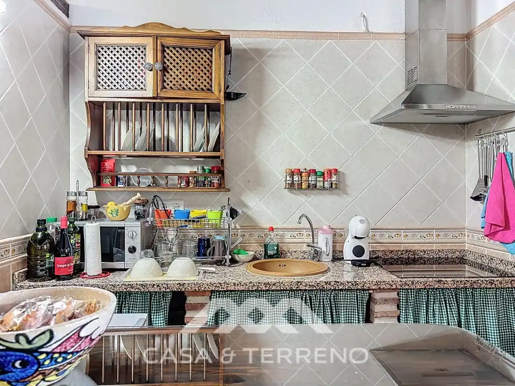 Kitchen of Country homes for sale in El Borge  with Air Conditioner and Swimming Pool