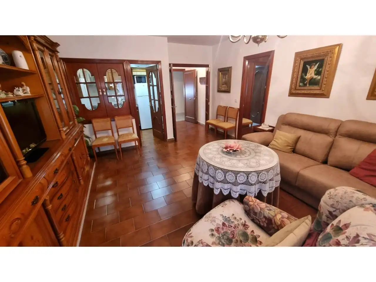 Sala de estar de Apartamento de alquiler en Córdoba con Aire acondicionado, Calefacción y Amueblado
