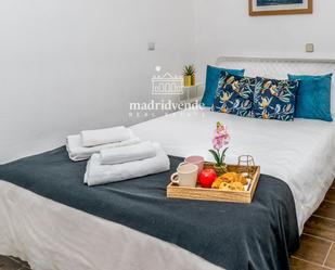 Bedroom of Flat to rent in  Madrid Capital  with Air Conditioner and Furnished