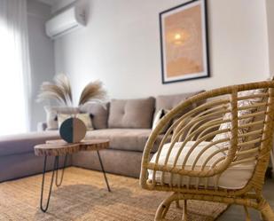 Living room of Flat to rent in Marbella  with Air Conditioner, Furnished and Pets allowed