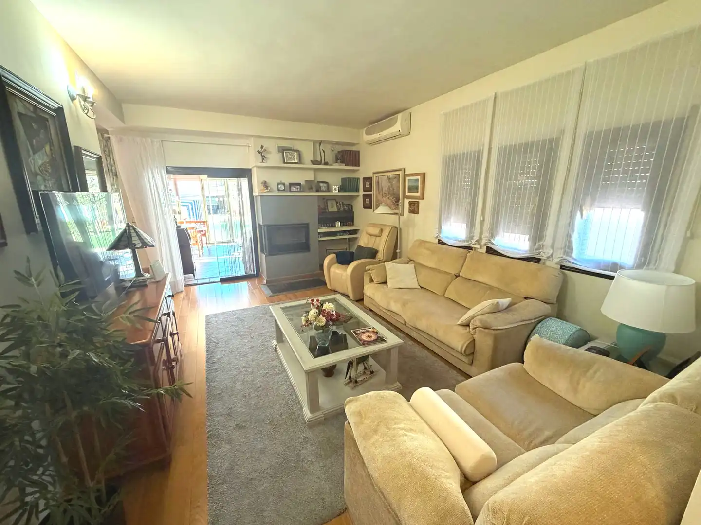 Sala de estar de Casa o chalet en venta en Azuqueca de Henares con Aire acondicionado, Jardín privado y Trastero