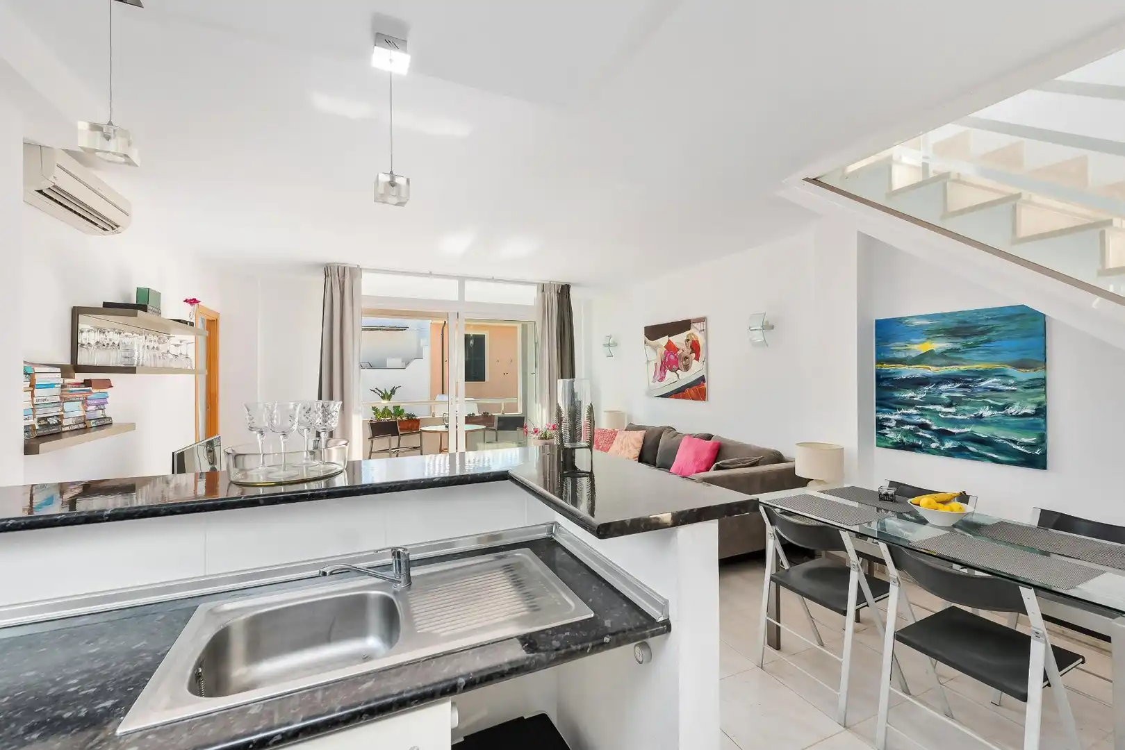 Exterior view of Flat for rent in Artà  with Heating and Furnished
