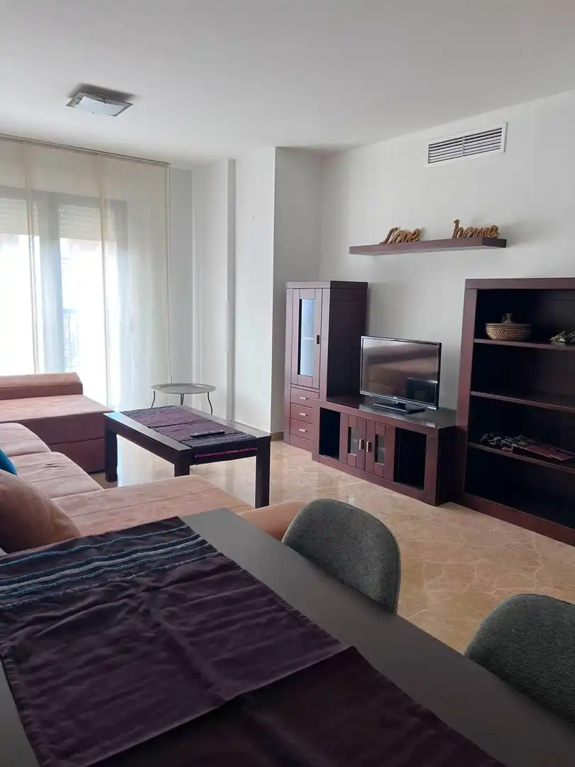 Sala de estar de Piso de alquiler en Murcia con Aire acondicionado y Amueblado