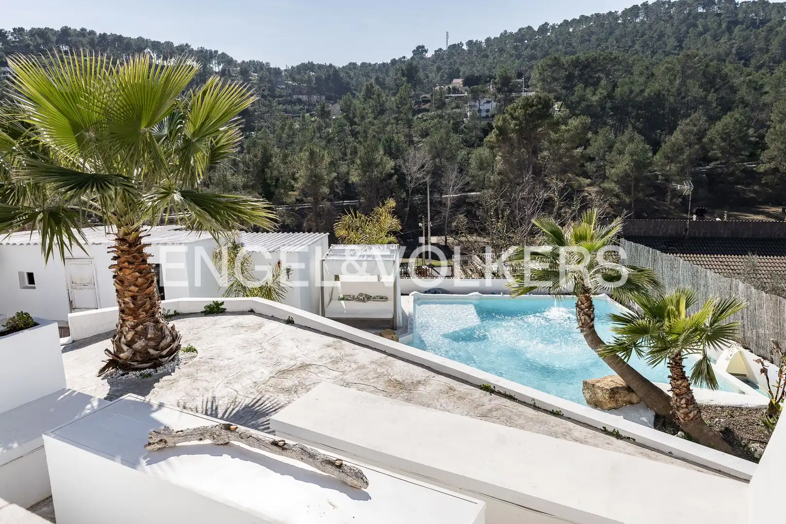 Piscina de Casa o chalet en venta en Olivella con Aire acondicionado, Calefacción y Jardín privado
