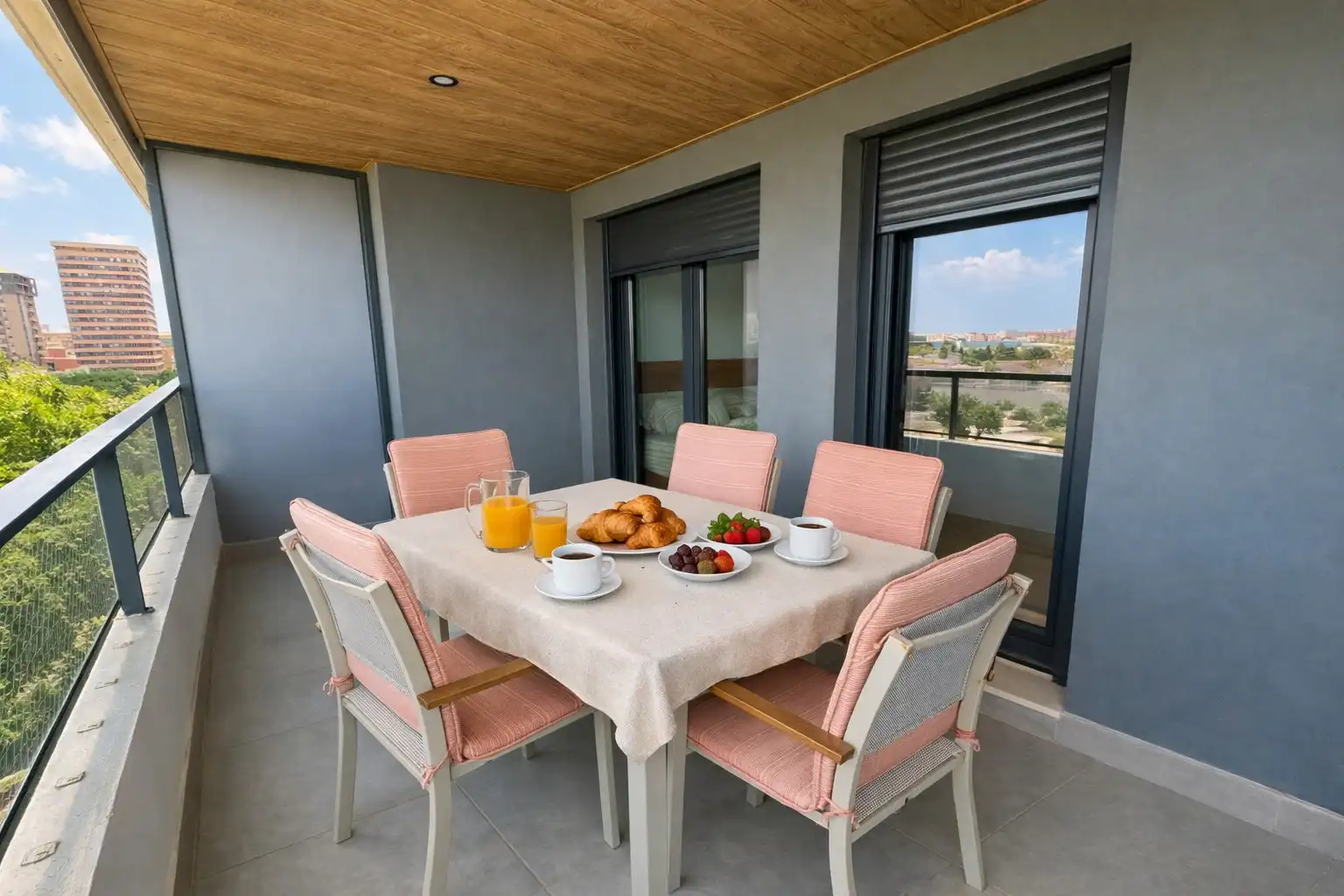Terraza de Piso en venta en Valencia con Aire acondicionado, Calefacción y Jardín privado