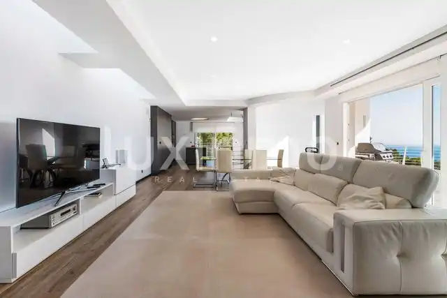Sala de estar de Casa o chalet en venta en Altea con Aire acondicionado, Calefacción y Terraza
