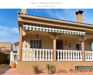 Exterior view of House or chalet for sale in Mutxamel
