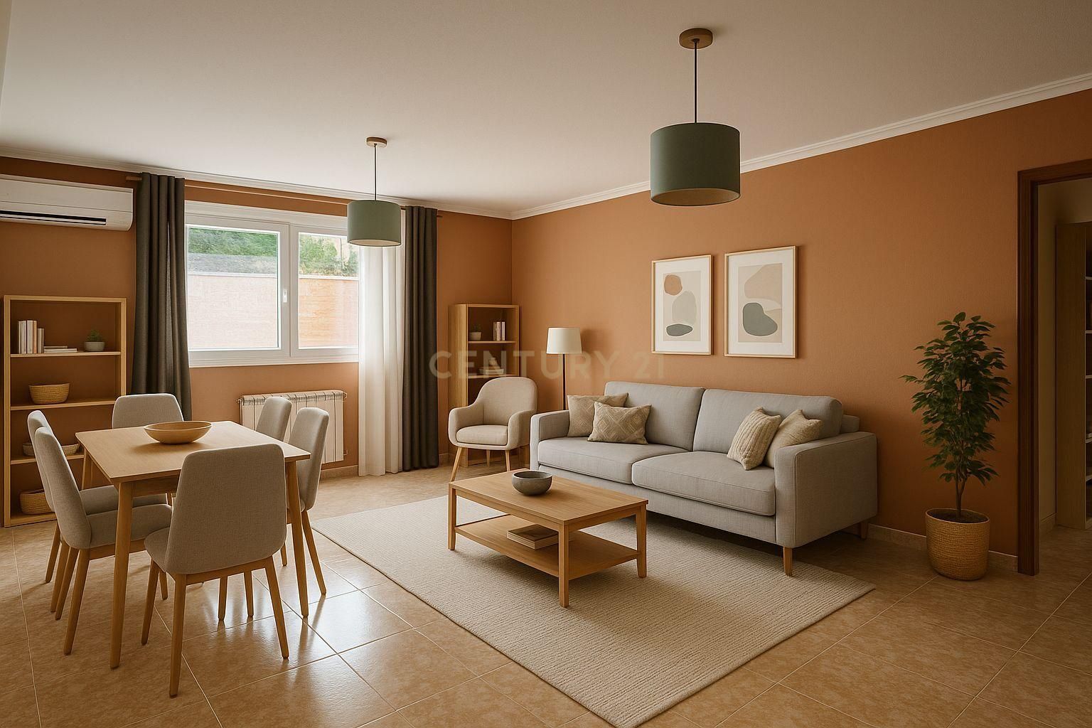 Living room of Single-family semi-detached for sale in Cáceres Capital  with Private garden and Storage room