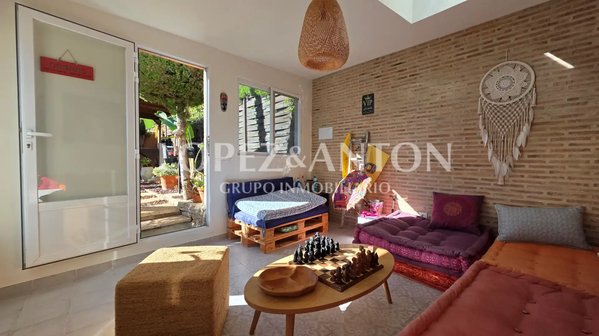 Garten von Haus oder Chalet zum Verkauf in L'Eliana mit Klimaanlage, Heizung und Privatgarten