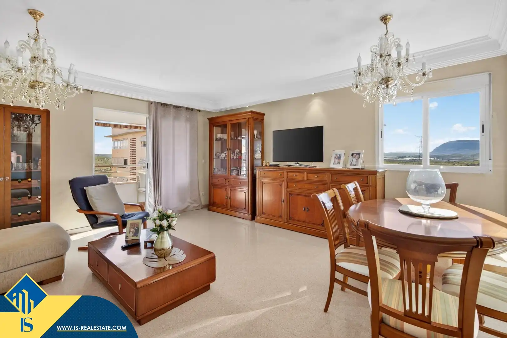 Living room of Flat for sale in Alicante / Alacant  with Air Conditioner, Terrace and Storage room