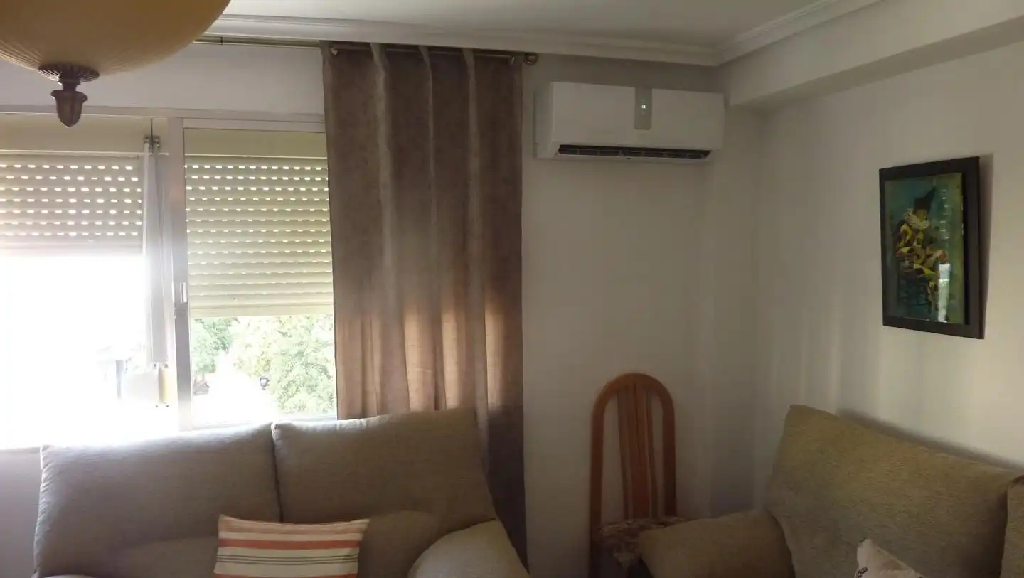 Sala de estar de Piso de alquiler en Sevilla con Amueblado