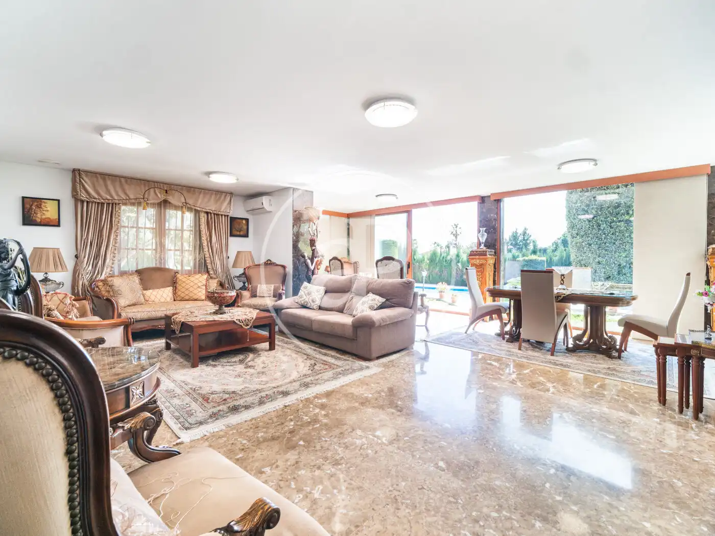 Sala de estar de Casa o chalet en venta en Godella con Aire acondicionado, Calefacción y Jardín privado