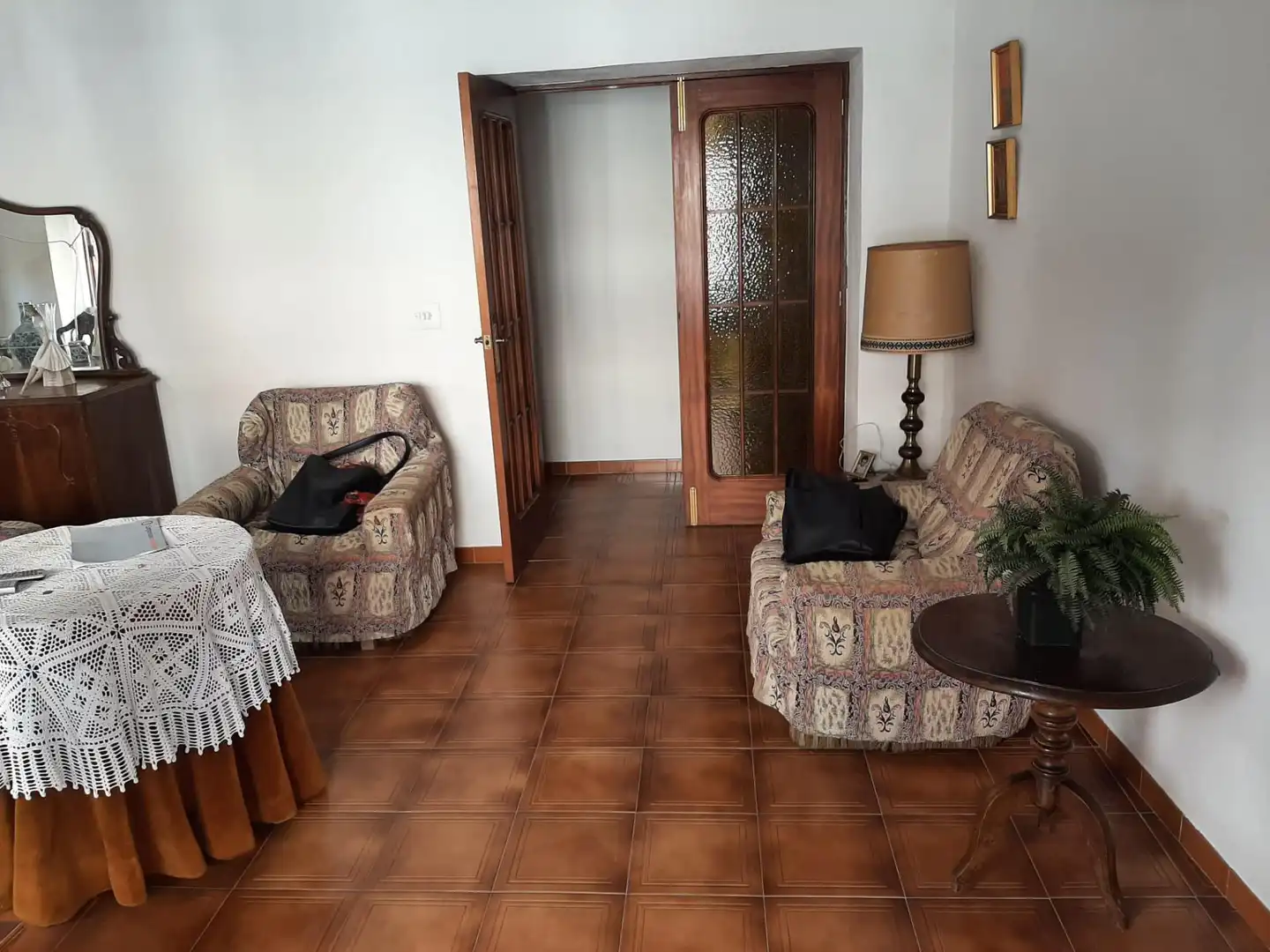 Sala de estar de Casa o chalet en venta en Lorca con Terraza, Trastero y Amueblado