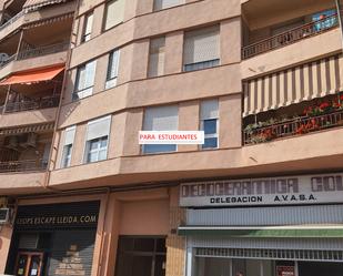 Vista exterior de Pis de lloguer en  Lleida Capital amb Calefacció, Parquet i Moblat