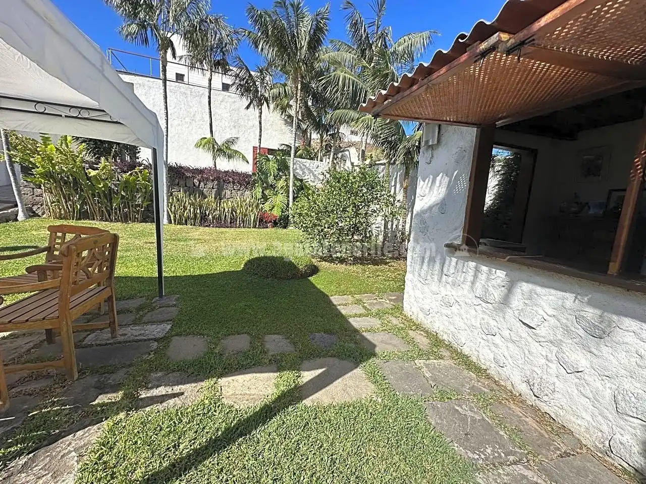 Jardín de Casa o chalet en venta en Los Silos con Aire acondicionado, Jardín privado y Terraza