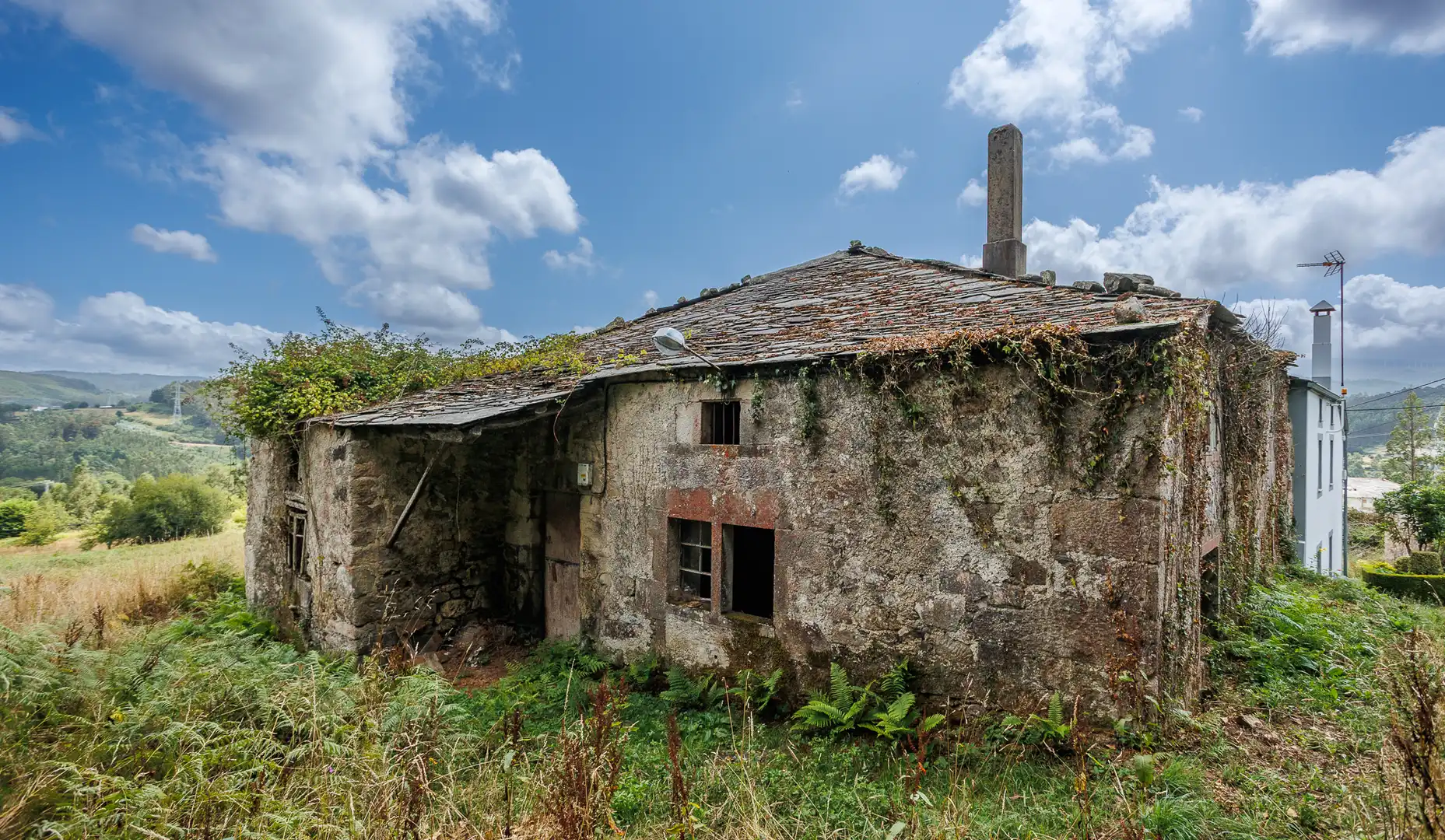 Vista exterior de Finca rústica en venda en Ourol