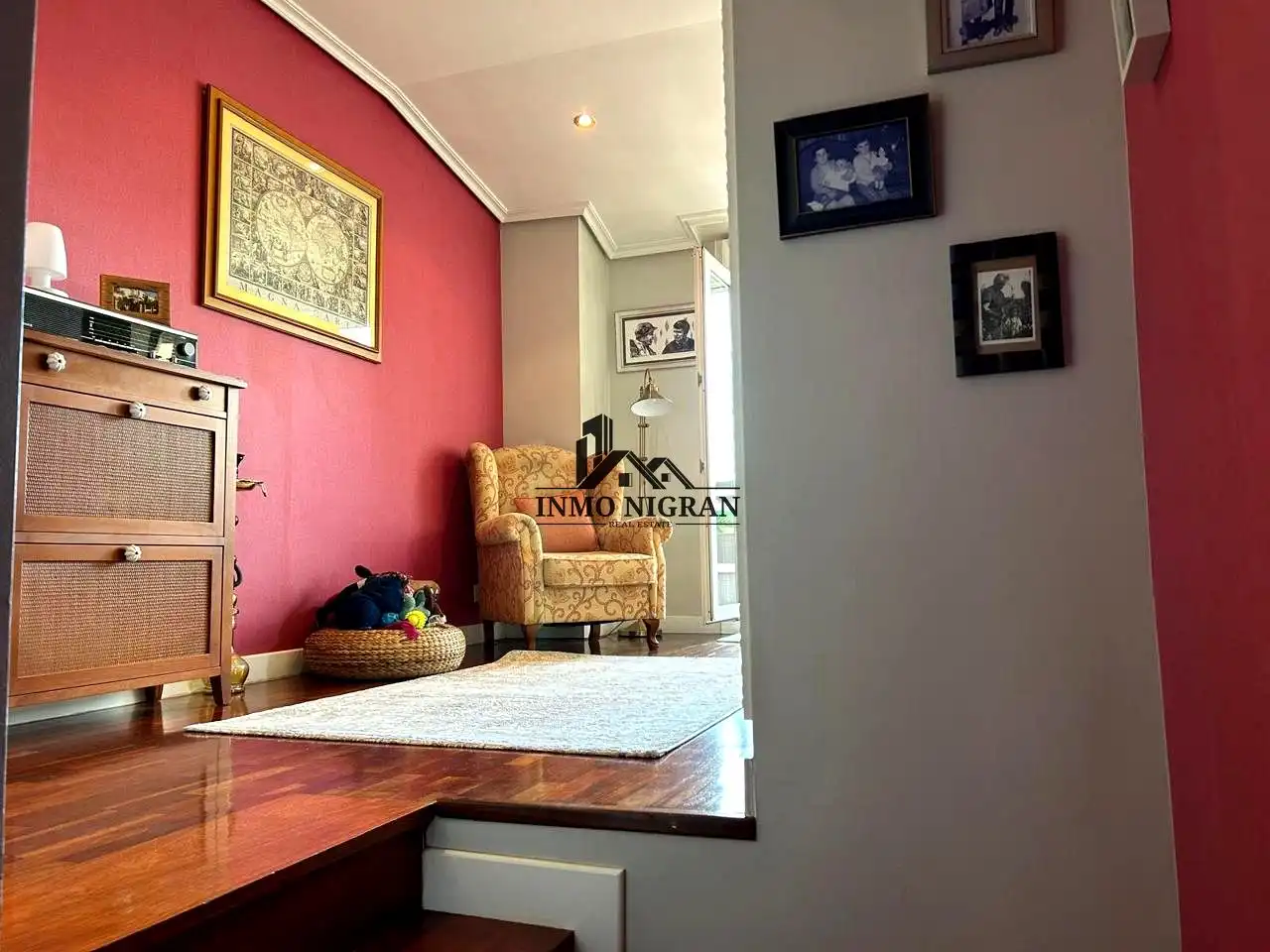 Sala de estar de Dúplex en venta en Vigo  con Calefacción y Terraza