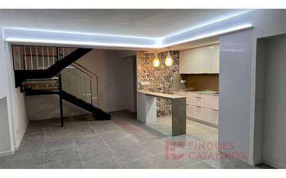 Kitchen of Planta baja for sale in Girona Capital  with Terrace and Balcony