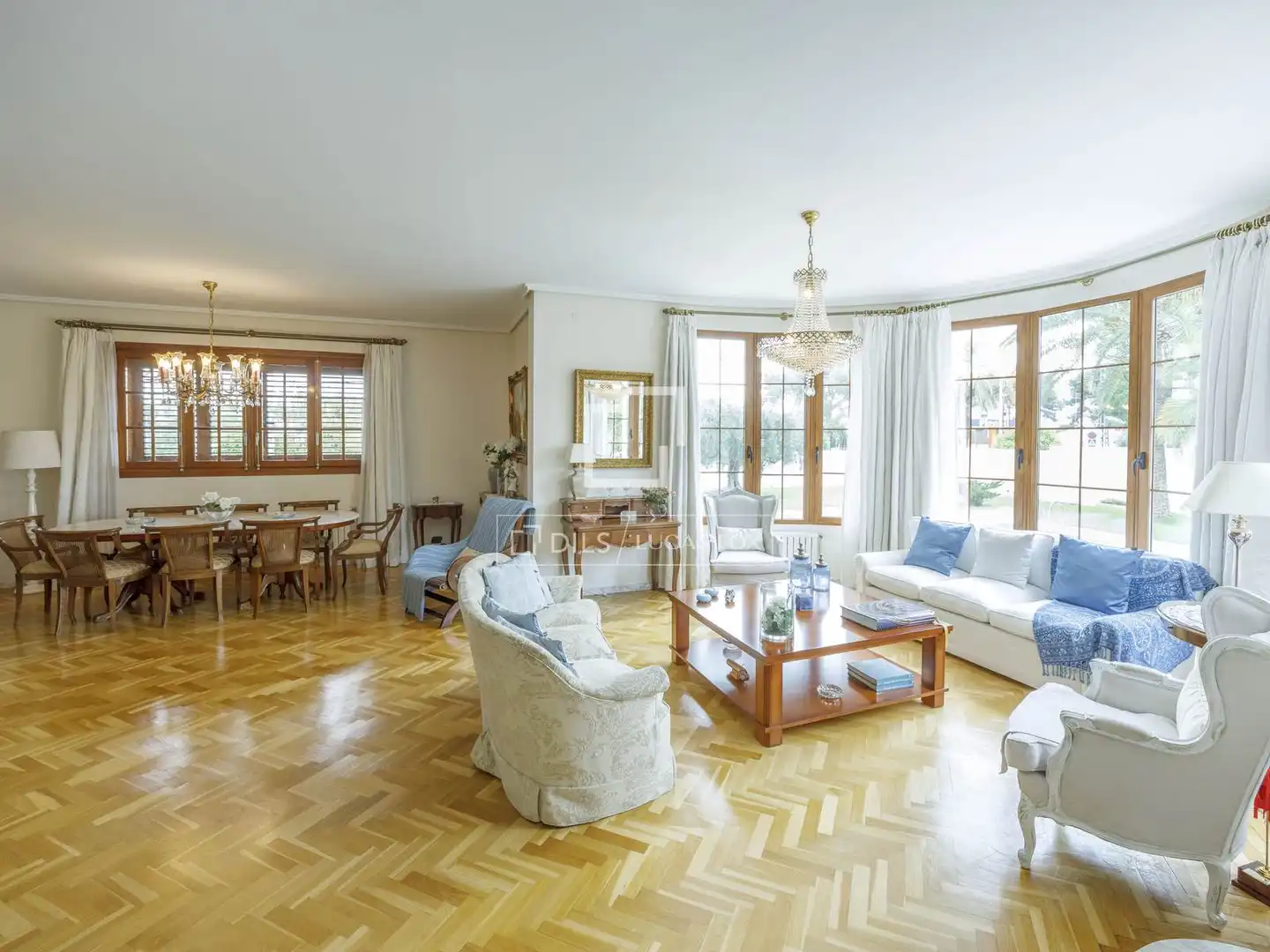Living room of Houses for sale in Paterna  with Heating, Private garden and Parquet flooring