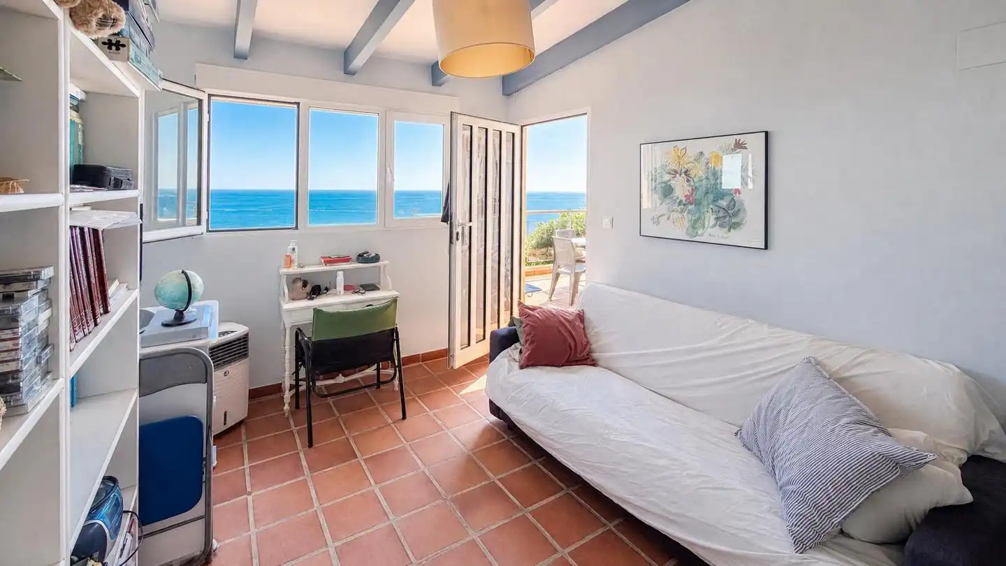 Balcony of Houses for sale in Santa Pola  with Air Conditioner, Private garden and Terrace