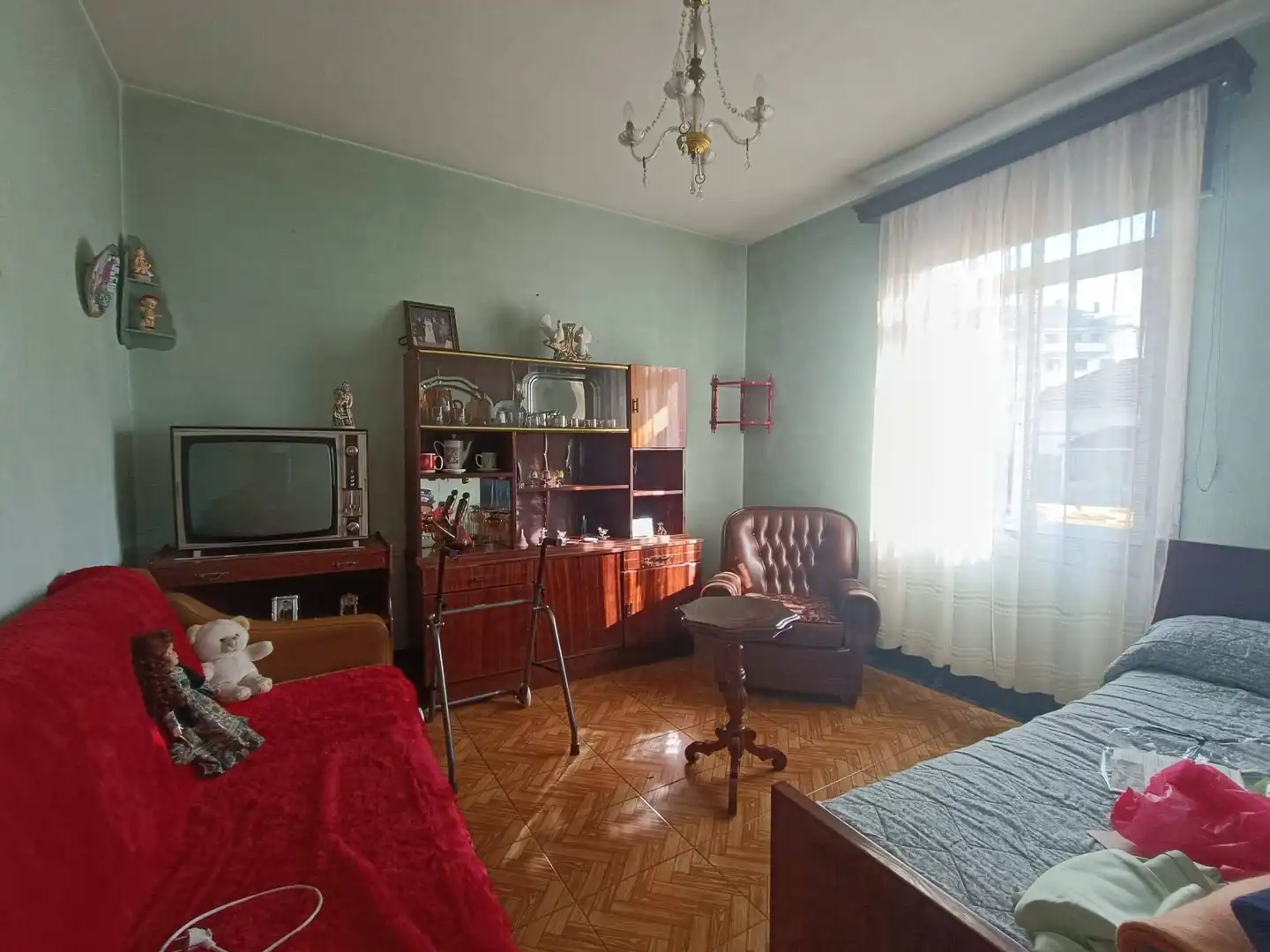 Sala de estar de Casa o chalet en venta en Negreira con Jardín privado y Terraza