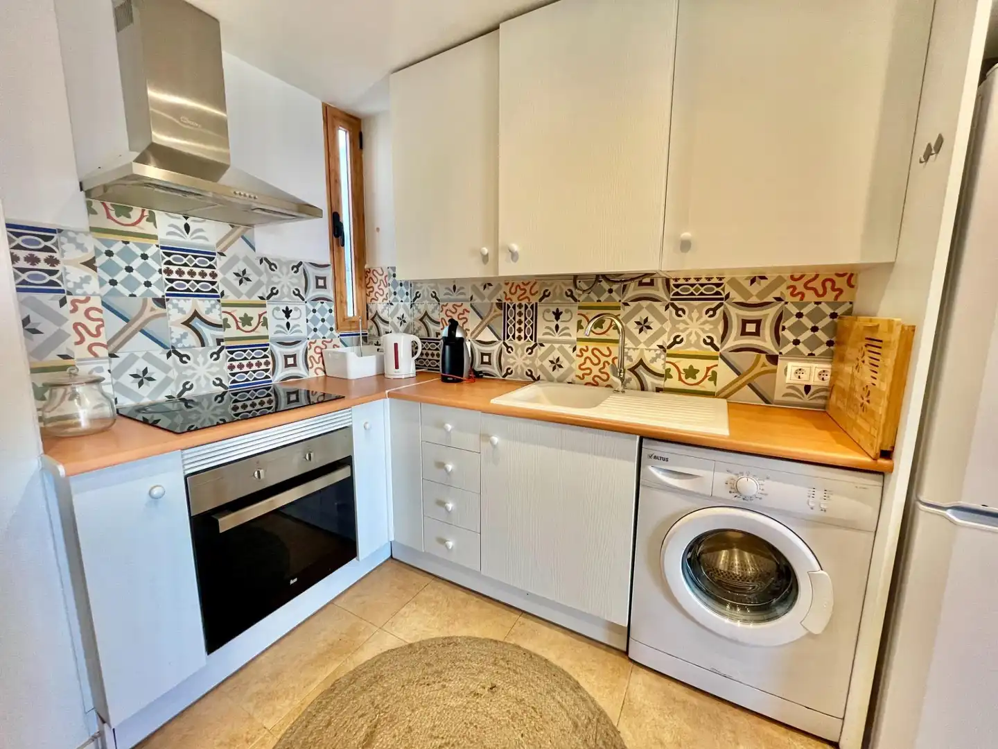 Küche von Wohnung zum Verkauf in El Campello mit Klimaanlage, Terrasse und Balkon