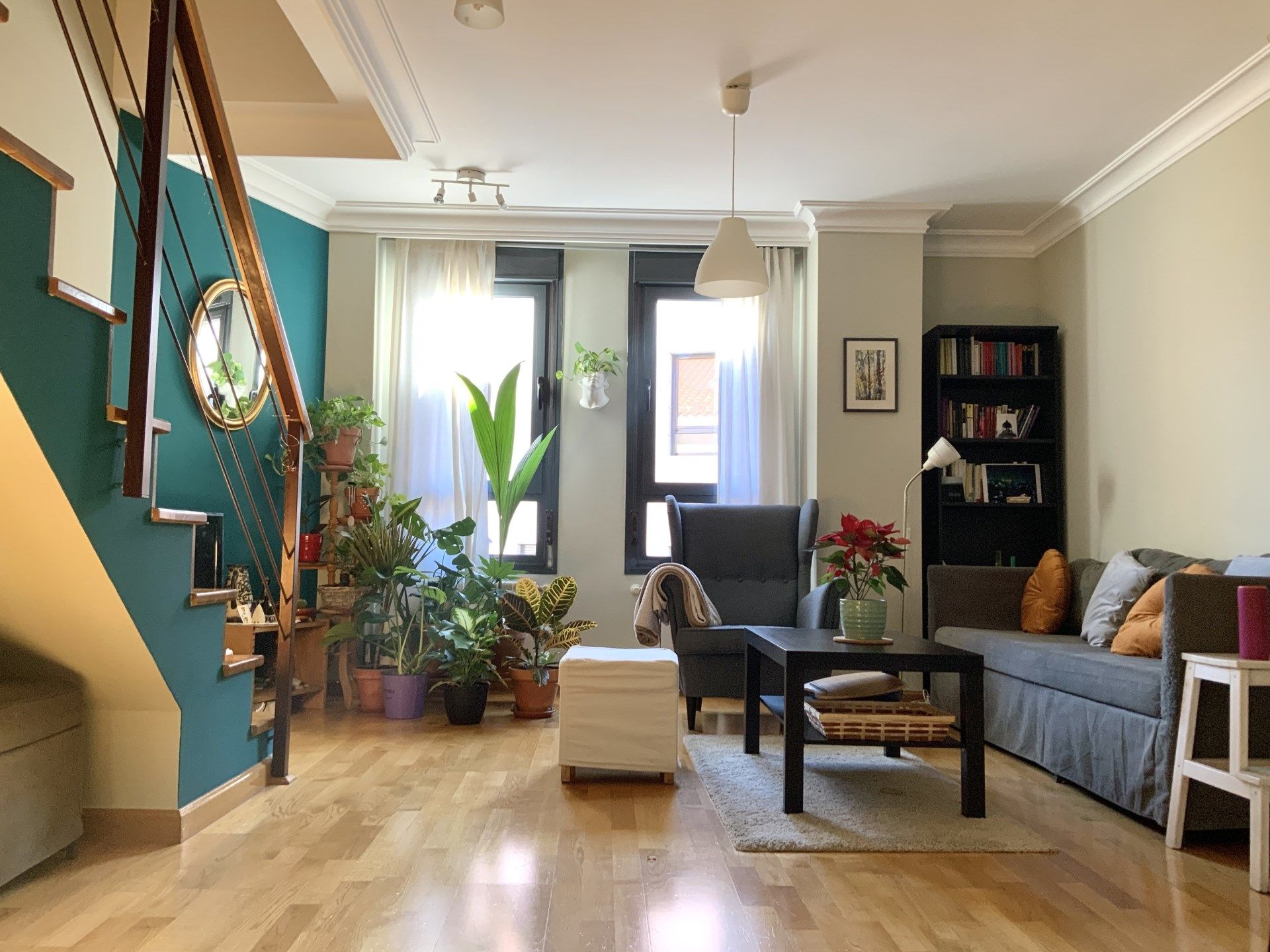 Living room of Duplex to rent in Collado Villalba  with Heating and Furnished