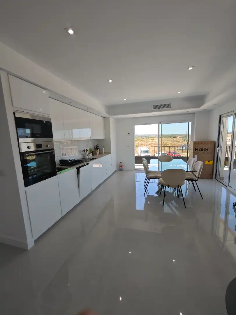 Kitchen of Flat for sale in Elche / Elx  with Air Conditioner, Heating and Private garden
