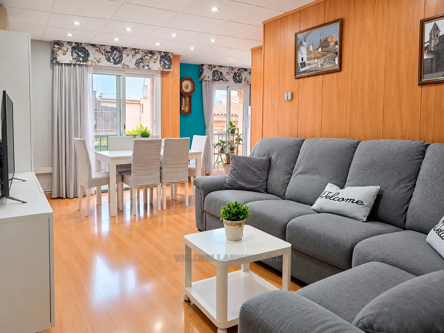 Sala de estar de Piso en venta en Can Sant Joan