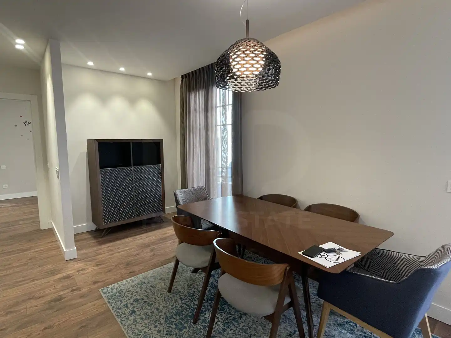 Esszimmer von Wohnung zur Miete in León Capital  mit Klimaanlage und Heizung