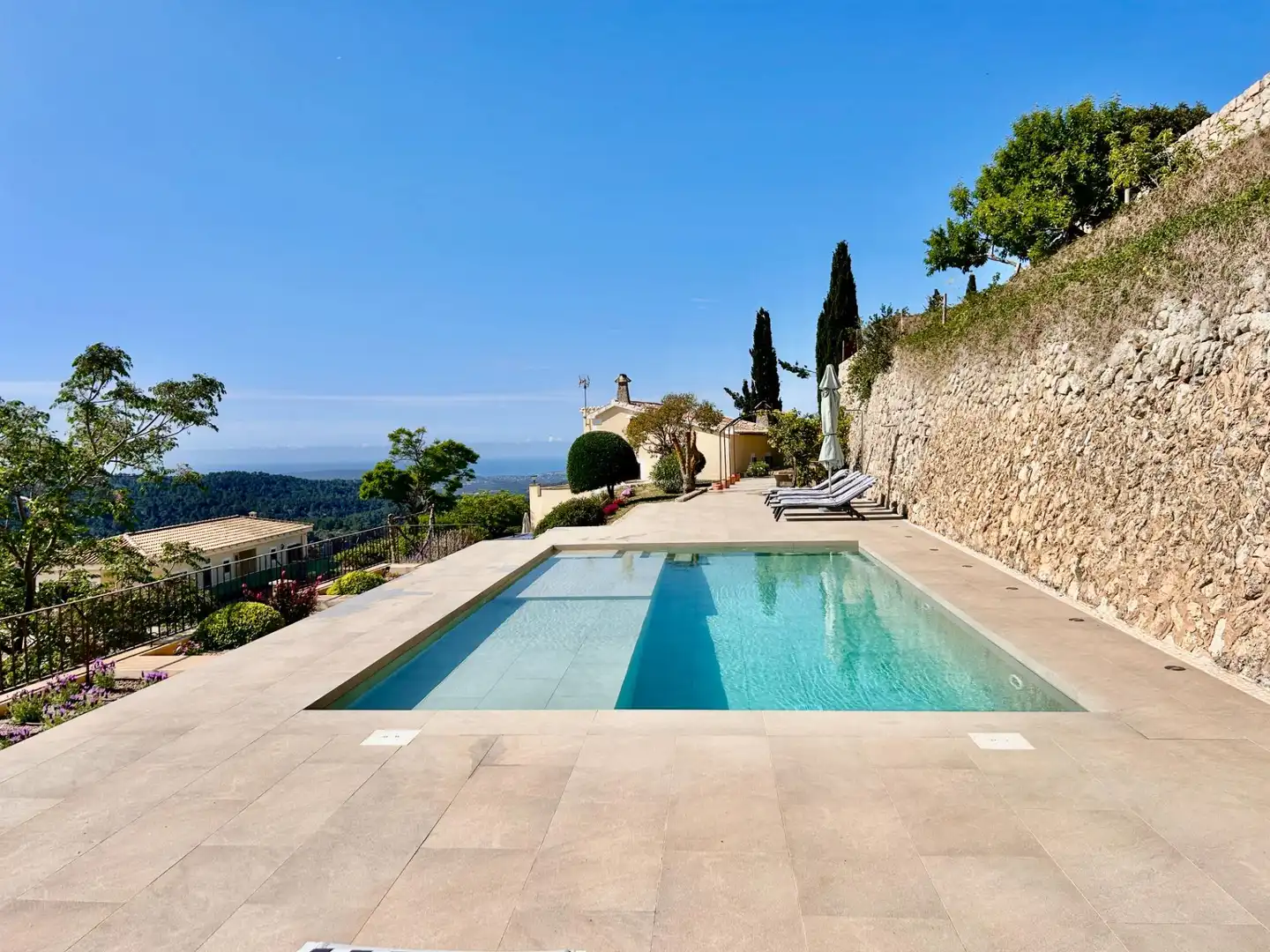 Piscina de Casa o chalet de alquiler en Puigpunyent con Jardín privado, Terraza y Piscina comunitaria