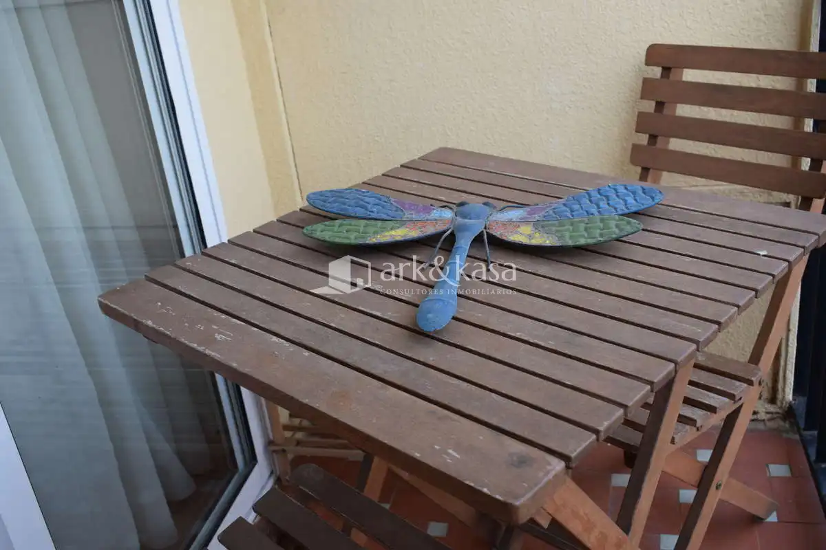 Terraza de Piso de alquiler en Valencia con Amueblado, Horno y Microondas