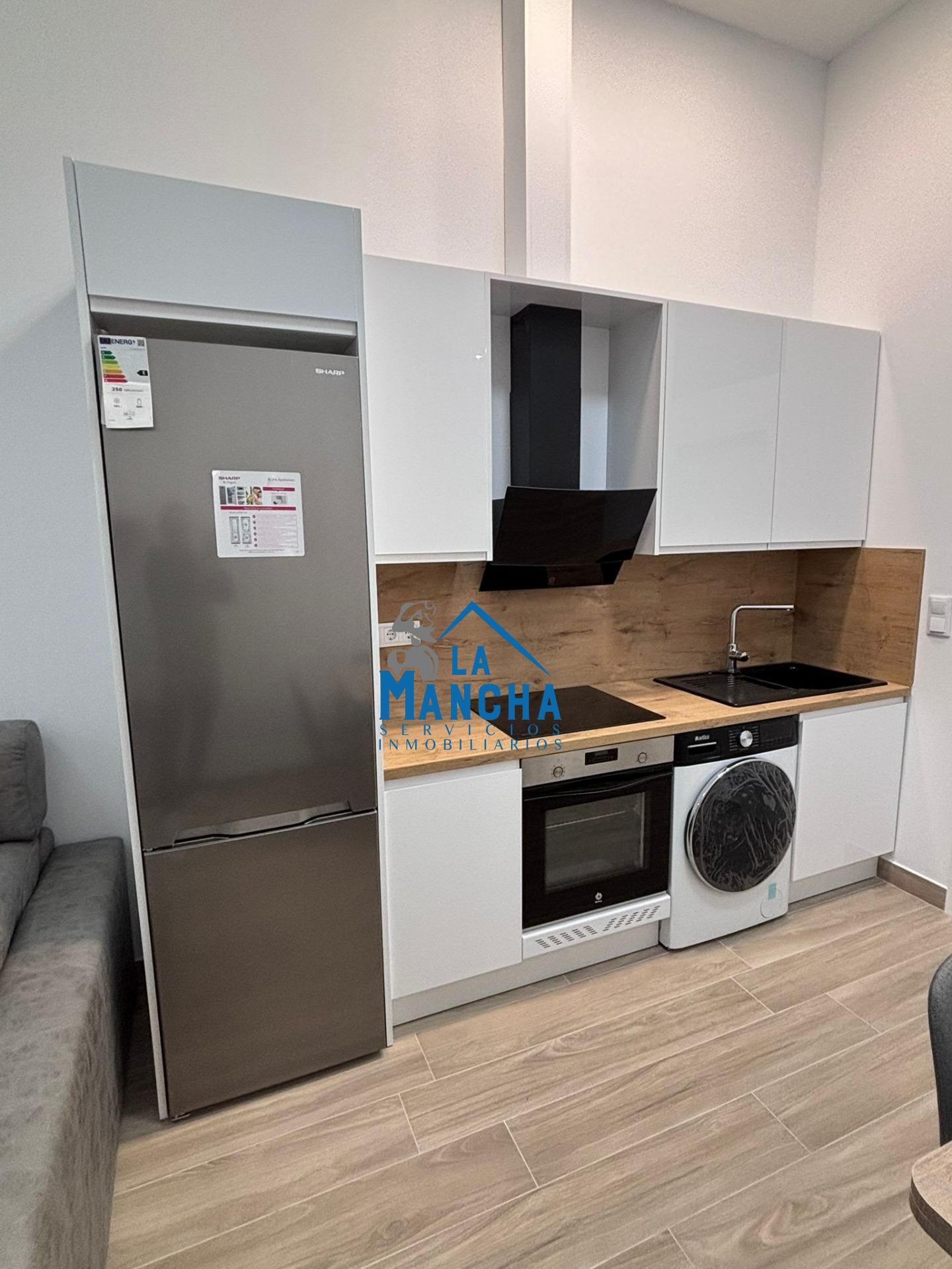 Kitchen of Flat for sale in  Albacete Capital  with Air Conditioner and Heating