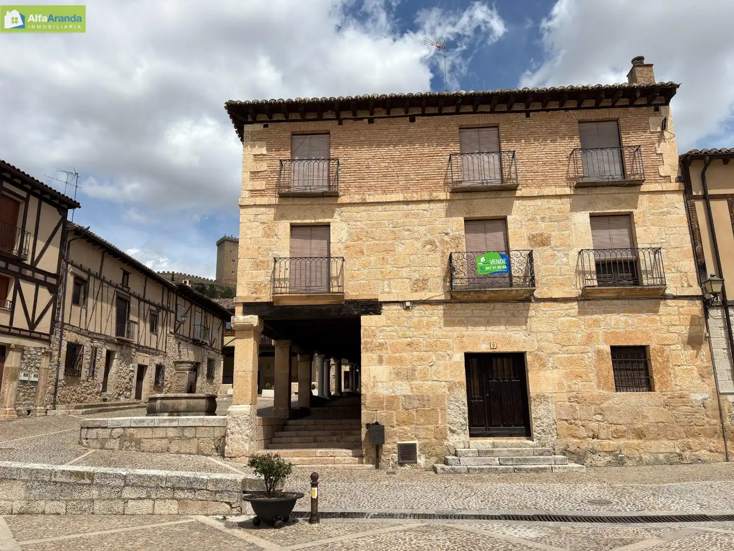 Vista exterior de Finca rústica en venta en Peñaranda de Duero con Calefacción, Trastero y Amueblado