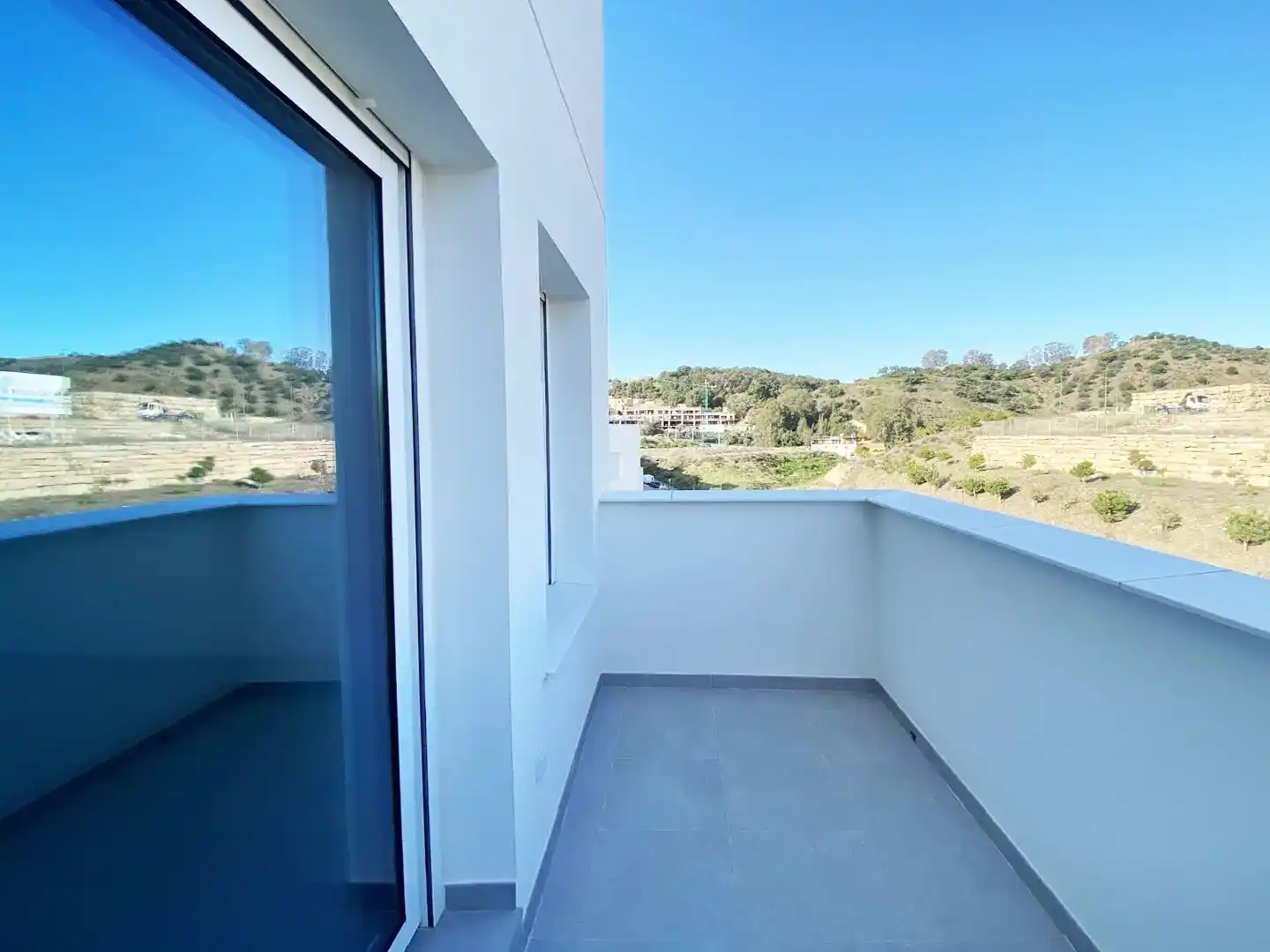 Terrasse von Wohnung zur Miete in Málaga Capital mit Klimaanlage und Schwimmbad