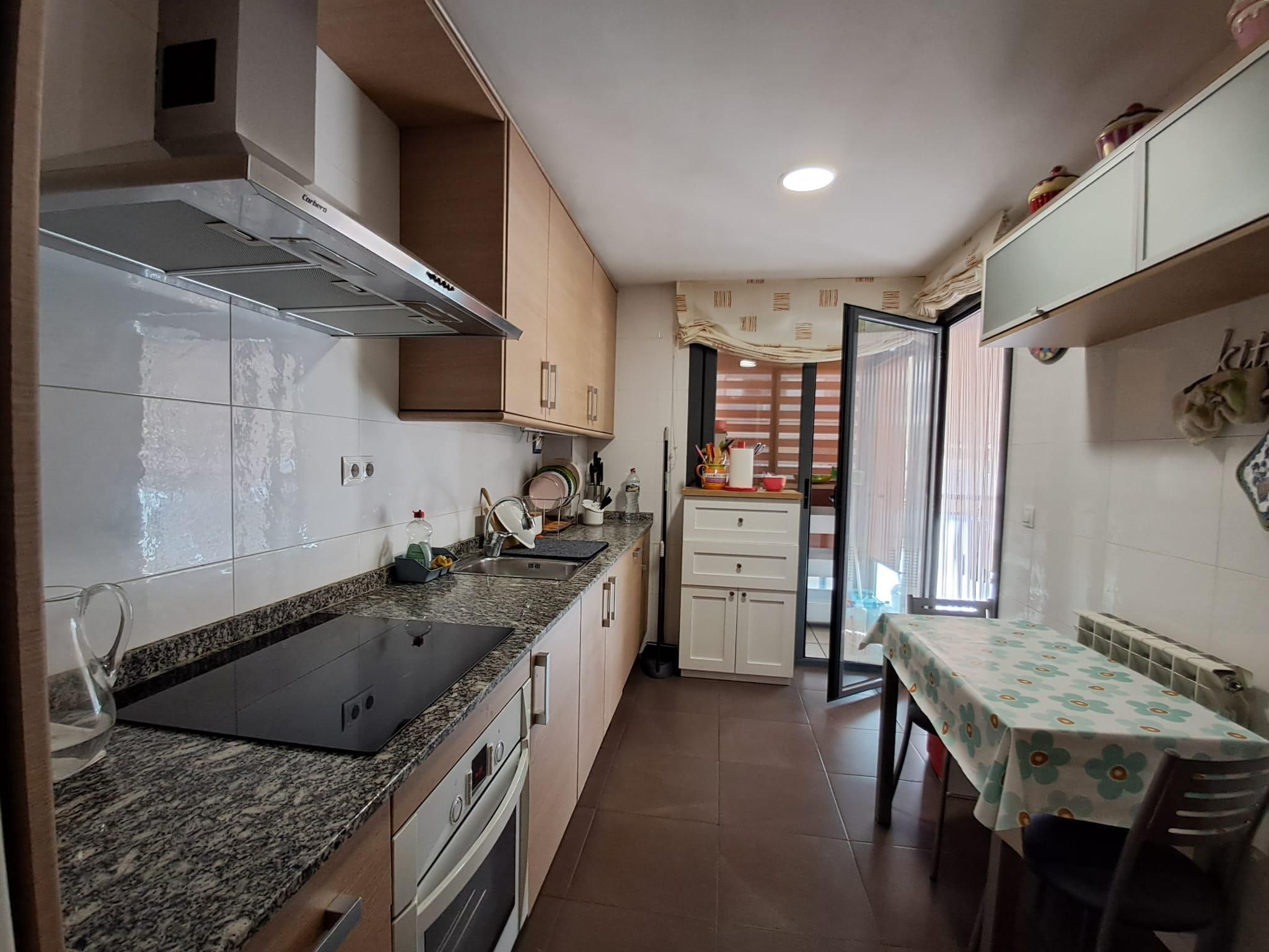 Kitchen of Flat for sale in  Lleida Capital  with Air Conditioner, Heating and Terrace
