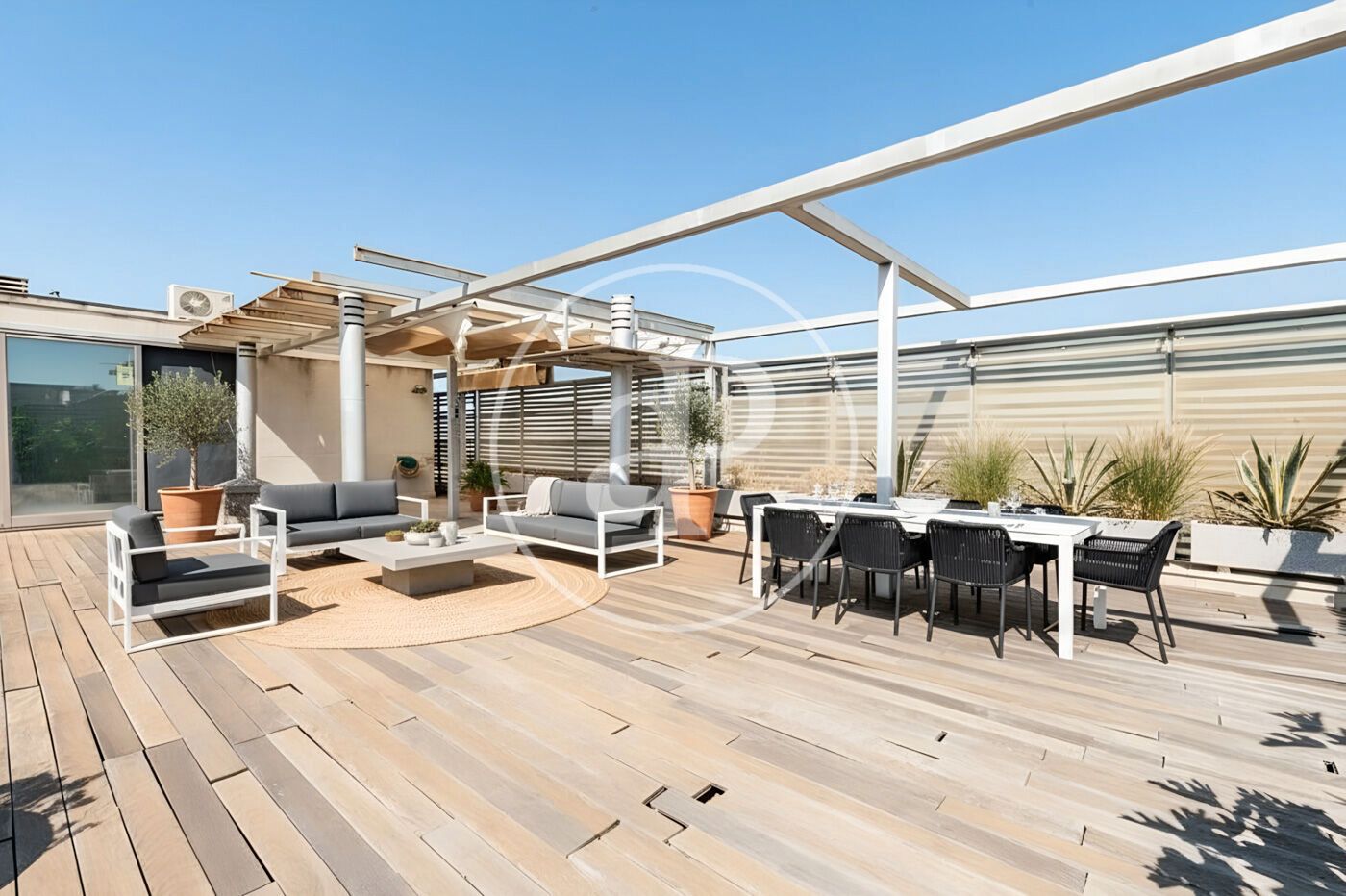 Terrace of Attic for sale in La Moraleja  with Air Conditioner, Heating and Private garden