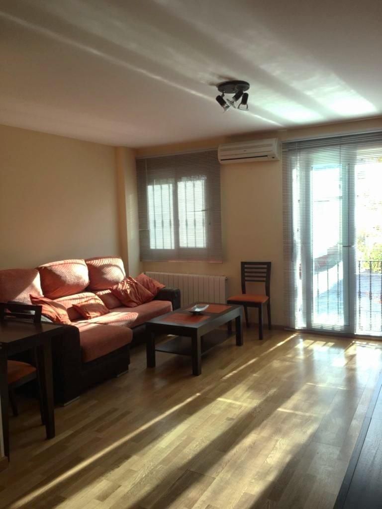 Sala de estar de Piso de alquiler en Carabaña con Aire acondicionado, Calefacción y Jardín privado