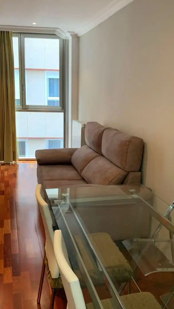 Sala de estar de Piso de alquiler en Albacete con Aire acondicionado, Calefacción y Parquet