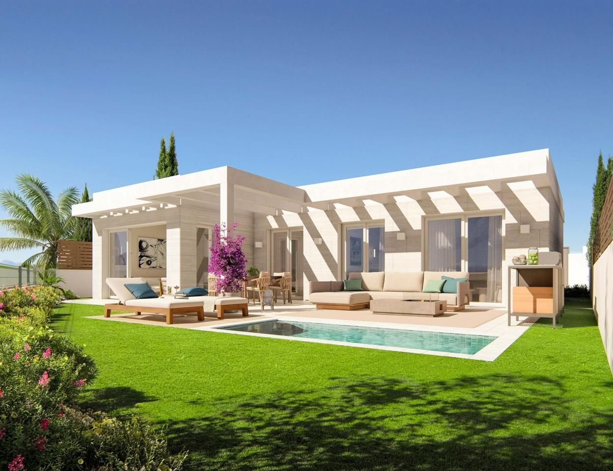 Garden of House or chalet for sale in Mijas  with Air Conditioner, Heating and Private garden