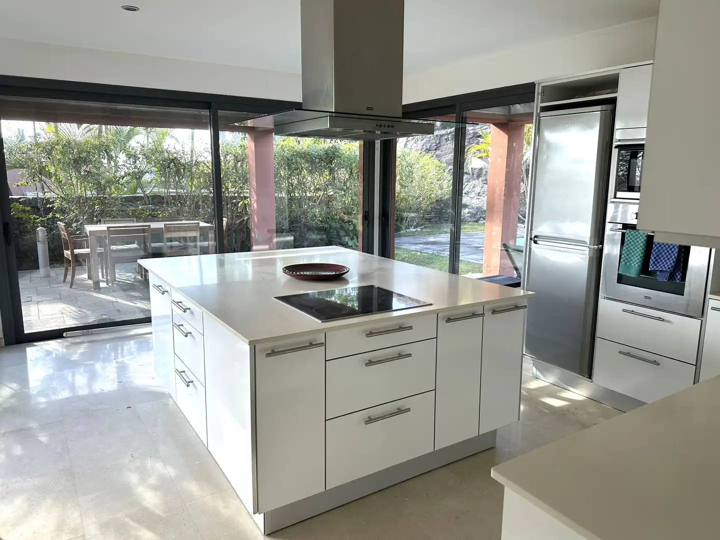 Kitchen of Houses for sale in San Bartolomé de Tirajana  with Air Conditioner, Private garden and Parquet flooring
