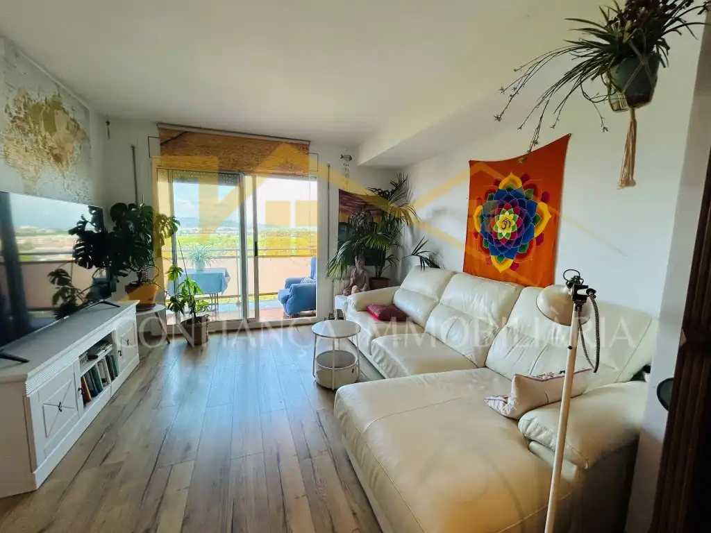 Wohnzimmer von Wohnung zum Verkauf in Blanes mit Schwimmbad