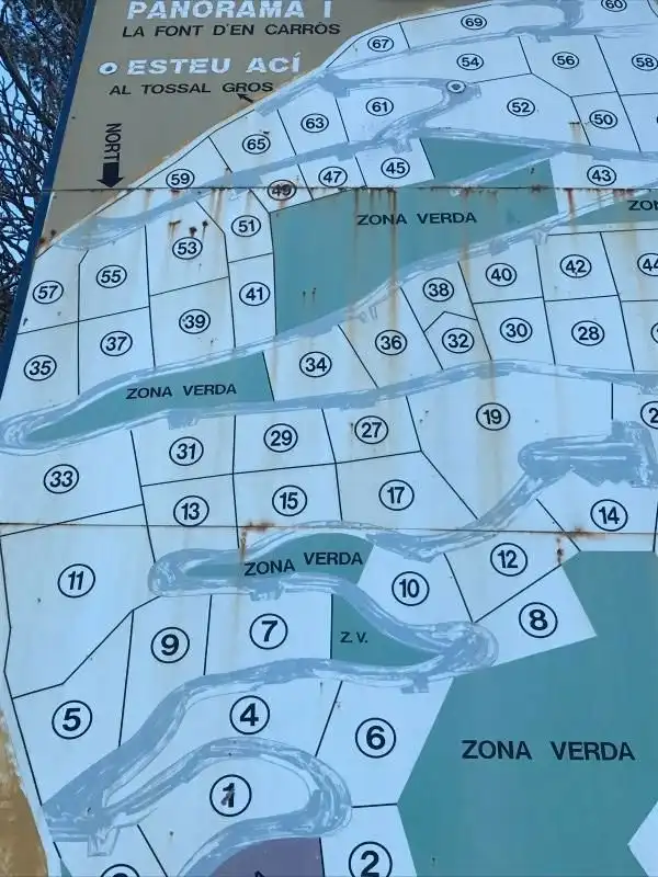 Terreny rústic en venda a La Font d'en Carròs, imagen 9