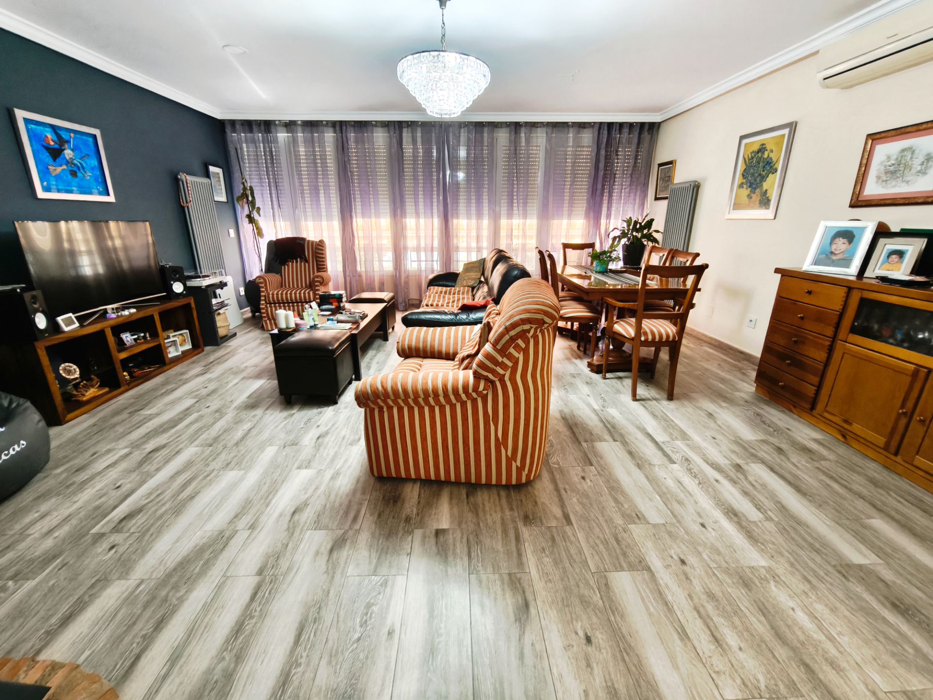 Living room of House or chalet for sale in Móstoles  with Air Conditioner, Heating and Terrace