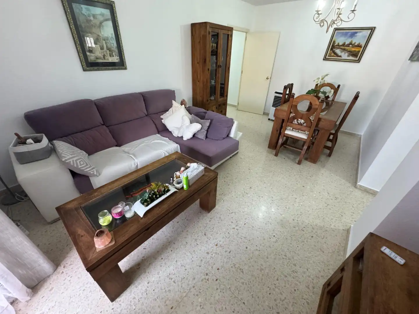 Sala de estar de Piso en venta en Dos Hermanas con Aire acondicionado, Calefacción y Trastero