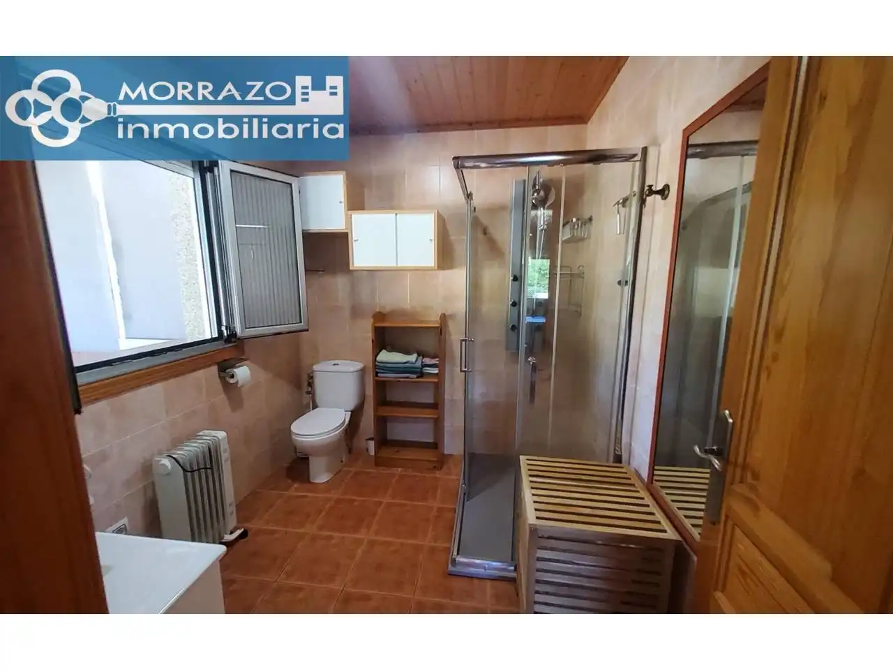 Baño de Casa o chalet en venta en A Estrada  con Aire acondicionado, Piscina y Amueblado