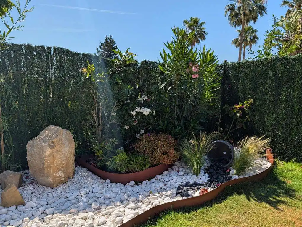 Terraza de Casa o chalet en venta en La Alcaidesa con Aire acondicionado, Calefacción y Jardín privado